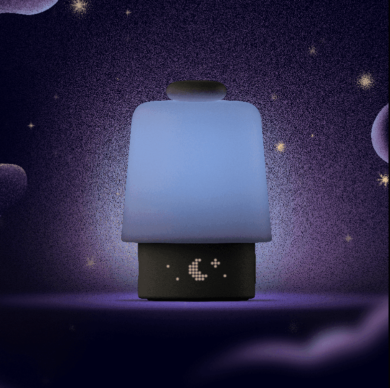 Stylized Hatch Baby on a table