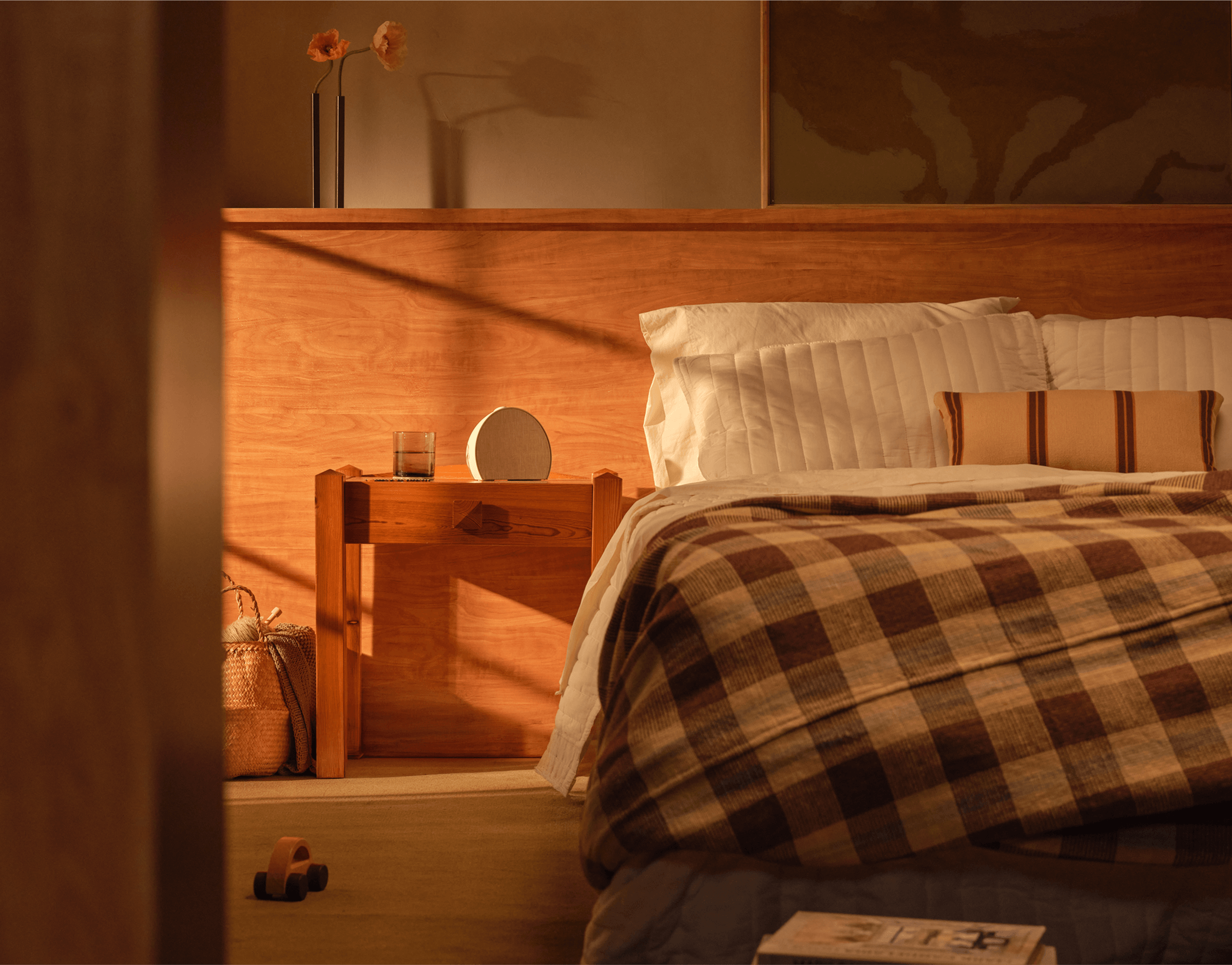 hatch sleep clock putty lifestyle view